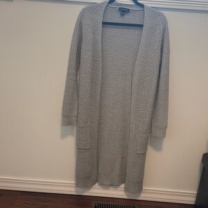 Streetwear Society Light Gray Knit Cardigan